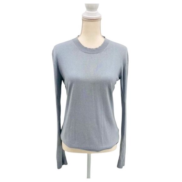 Michael Kors Sweater Light Blue Pullover Size L - Picture 1 of 4